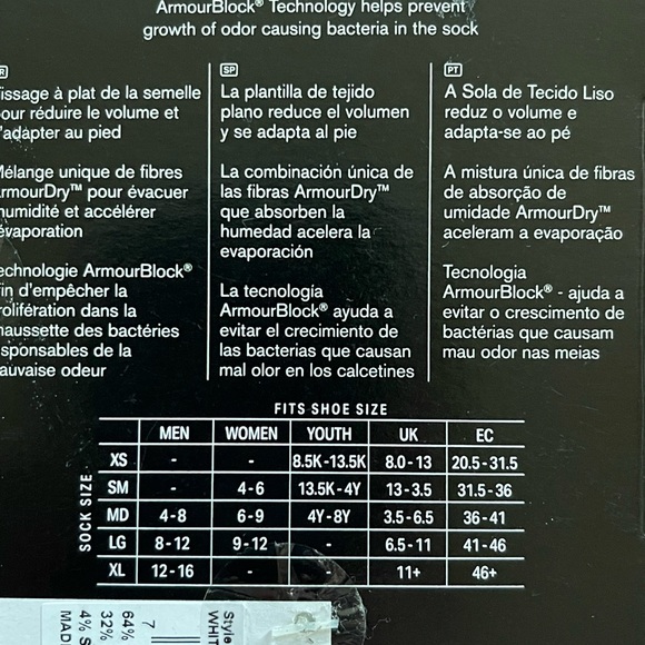 NWT 3 pair Under Armour UA Athletic training socks no show - Picture 3 of 4